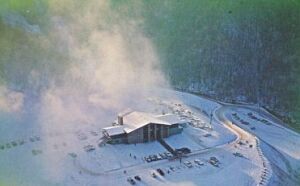 1970 era photo of Gatlinburg ski area