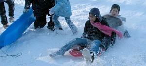 plastic toboggan